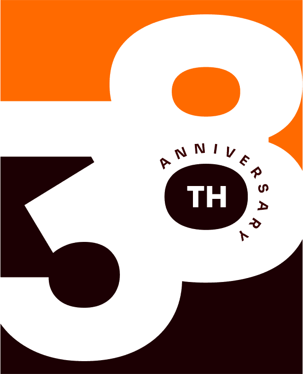38th Anniversary Mark